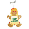Gingerbread Girl Gift Shop Ornament (12 Sq. In.)